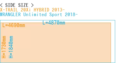 #X-TRAIL 20Xi HYBRID 2013- + WRANGLER Unlimited Sport 2018-